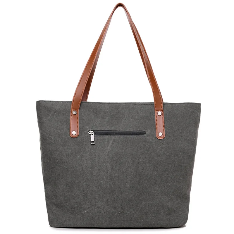 2 шт. Женская Большая вместительная Холщовая Сумка через плечо ретро сумка для