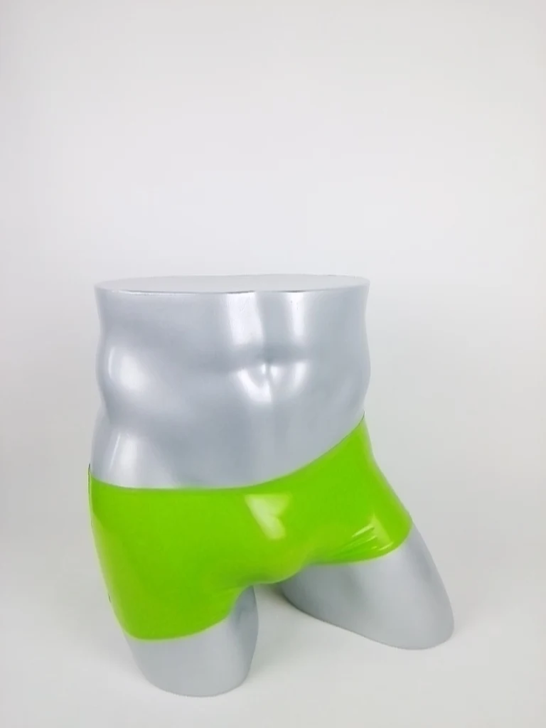 Латекс боксер Для мужчин на резиновой подошве для нижнее бельё девочек Купальник