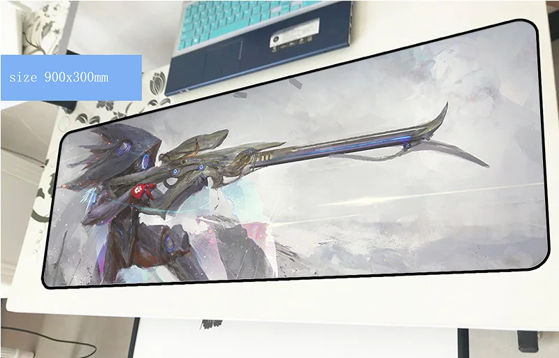 Коврик для мыши warframe cool new computador коврик для мыши 90x30 см padmouse Очаровательный Коврик Для Мыши Эргономичный гаджет офисные настольные коврики