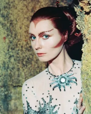 Barbara Bain пространство 1999 Sci-Fi ТВ показывает ретро Винтаж Классический плакат холст
