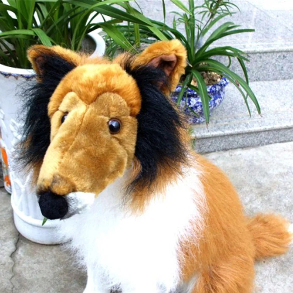 Fancytrader 60 см огромная милая плюшевая игрушка пастушья 24 дюйма|toy plush|doll plush toybig dogs kids
