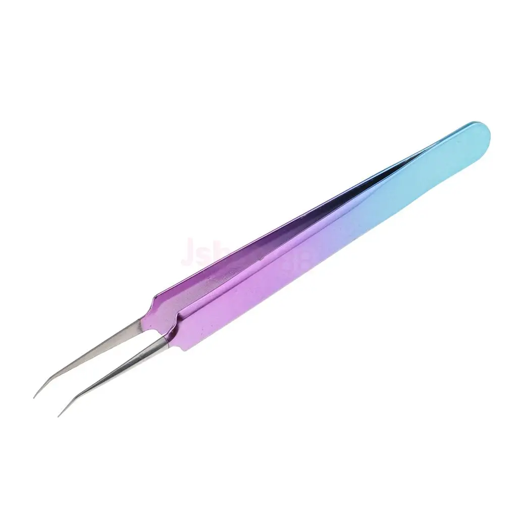 Косметические изогнутые ресницы из нержавеющей стали пинцет для наращивания