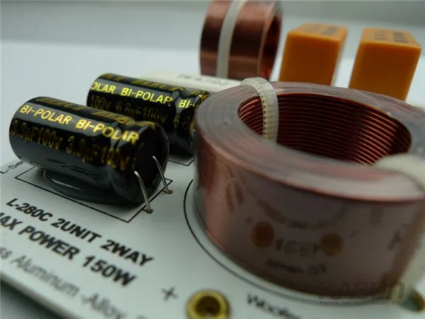 1 шт. двухполосный преобразователь частоты Hi Fi аудио кроссовер с делителем L 280C 130