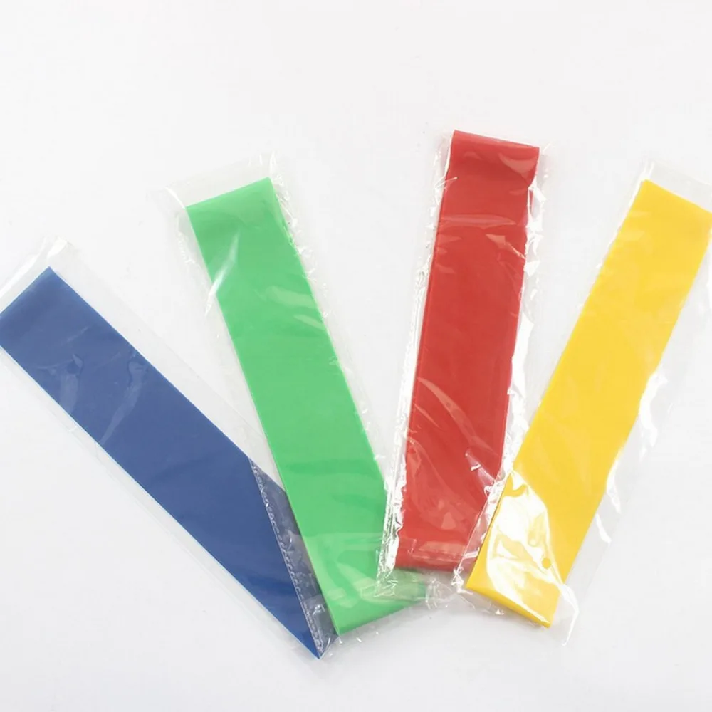 Эластичная лента петля для йоги пилатеса дома фитнеса упражнений тренировок