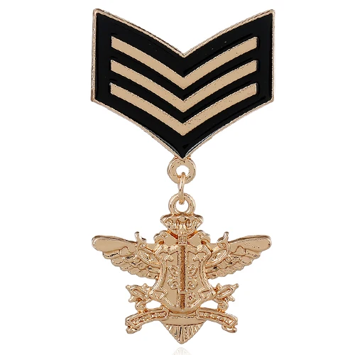 Gold X0210A Винтажные маленькие броши в виде короны для женщин мужские значки модные ювелирные изделия Ретро Серебряная бронзовая Золотая брошь значки на лацкан, металлическая фурнитура - Окраска металла: Gold X0210A