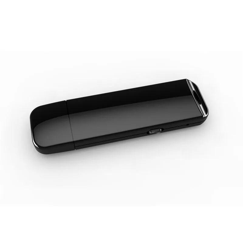 Черный Мини цифровой USB флэш-накопитель голосовой активации рекордер PCM аудио звукозапись диктофон Скрытая профессиональная запись черный - Цвет: Черный