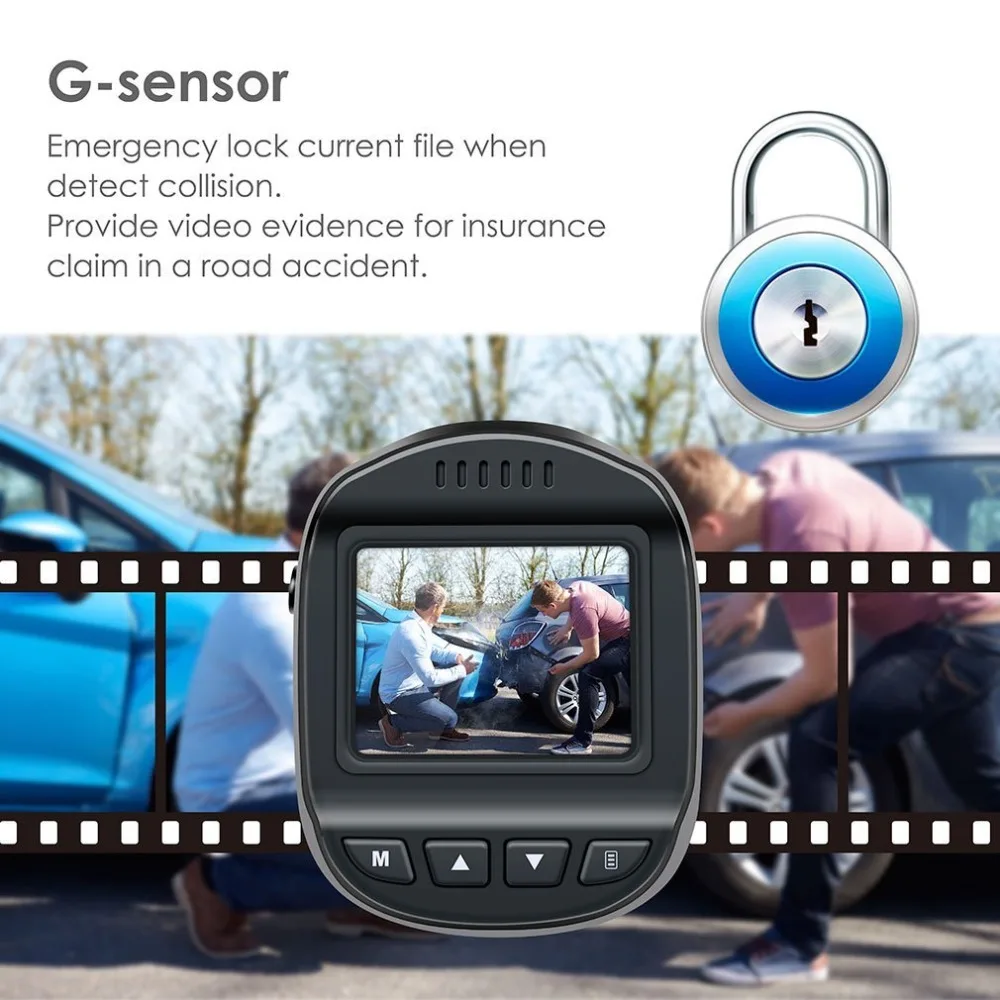 AfmoDVR Автомобильный dvr 1080 P Full HD Novatek 96650 чип авто видеорегистратор видео рекордер