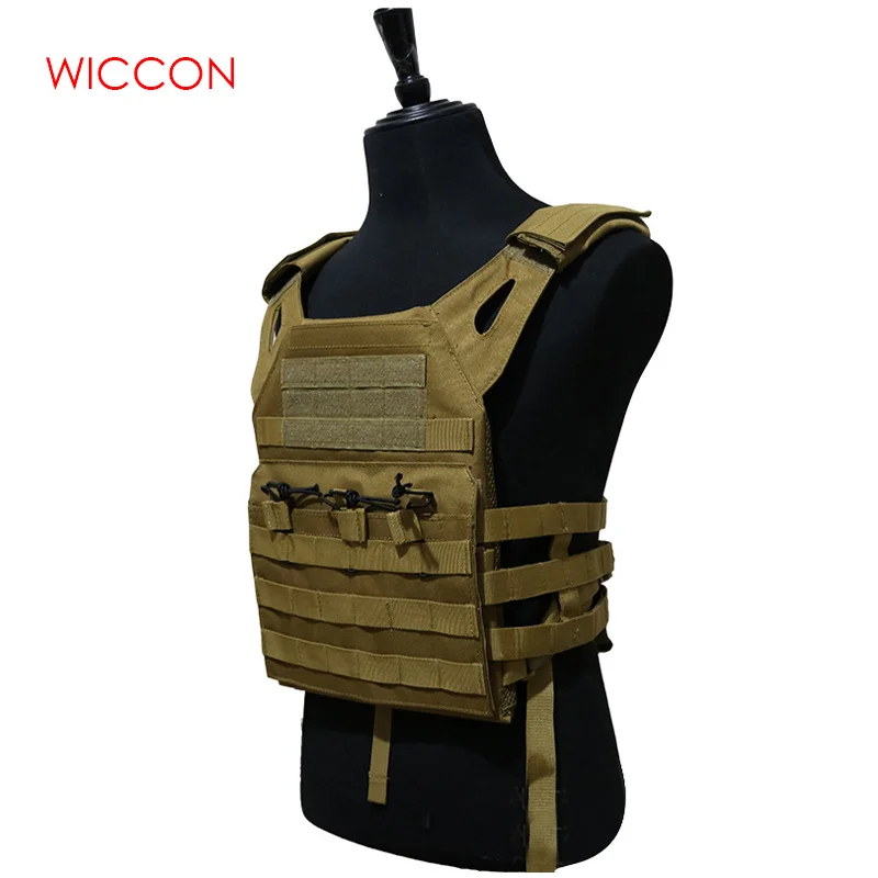 Военный тактический жилет армейский штурмовой перевозчик средний цвета верхняя