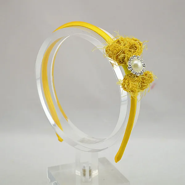 Повязка для волос с бантом девочек детская повязка ярких цветов жемчужным