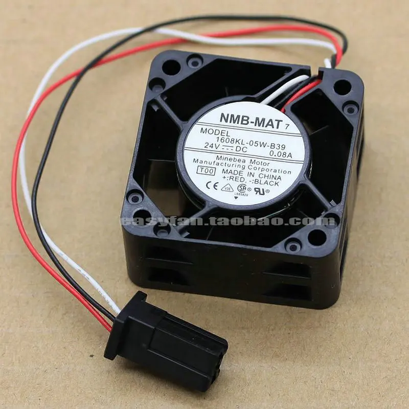 NMB MAT 1608KL 05W B39 24Vdc 0.07A 0.08A Серводвигатель вентилятор с интерфейсом Fanuc 2 шт. в