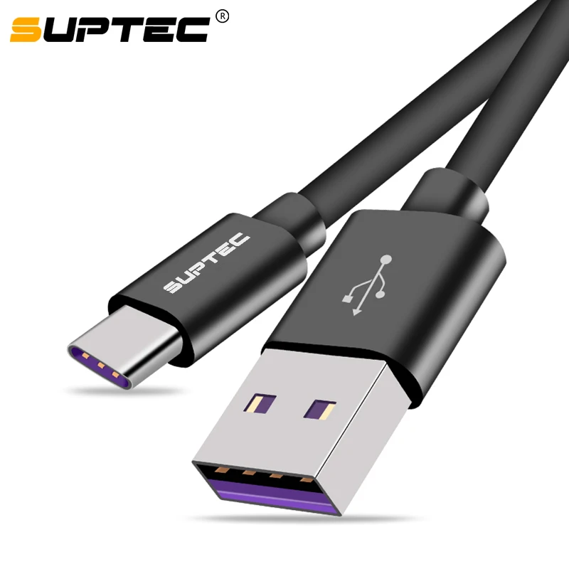 Кабель зарядный SUPTEC 2 А USB Type C для Samsung S9 S8 Note 9 8 Huawei Xiaomi One Plus 6t 6 5|Кабели мобильных