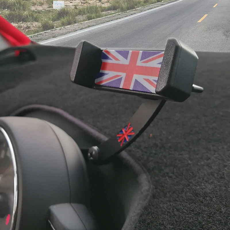 Автомобильный поворотный мобильный телефон держатель GPS навигации кронштейн для