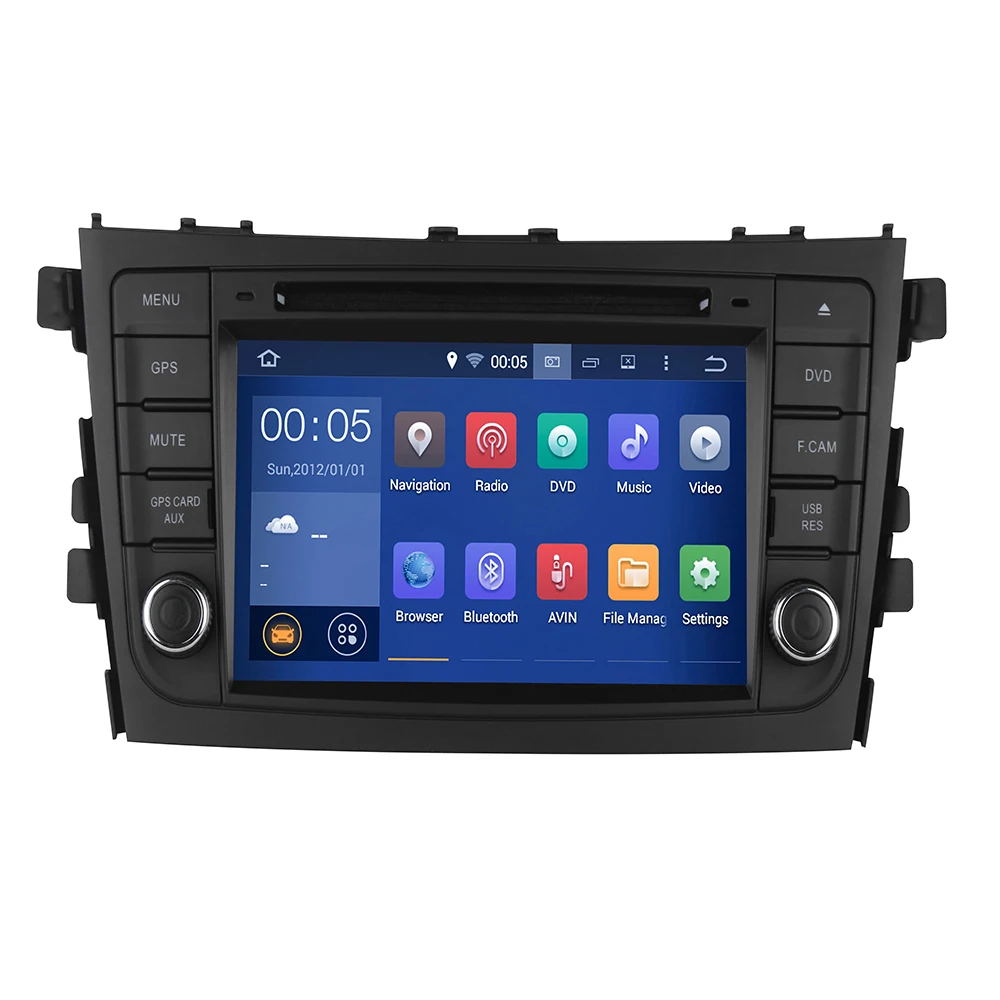 4 ГБ ОЗУ Восьмиядерный Android 10 автомобильный DVD GPS навигатор мультимедийный плеер
