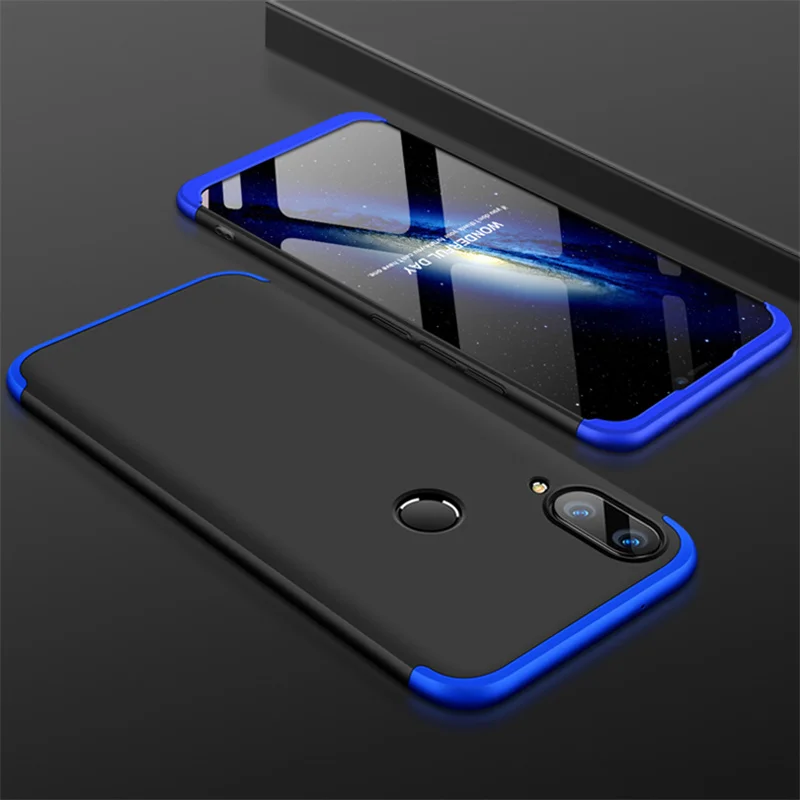 360 Степень защиты чехол для huawei Y9 Наслаждайтесь 9 Plus Роскошный Жесткий Силиконовый чехол на заднюю часть, каркас для huawei Y9 на 6," Корпус