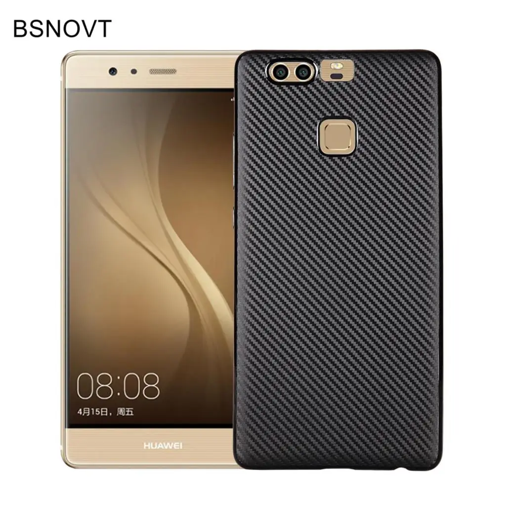 Для huawei P9 чехол гибкий мягкий тонкий из ТПУ Противоскользящий противоударный для