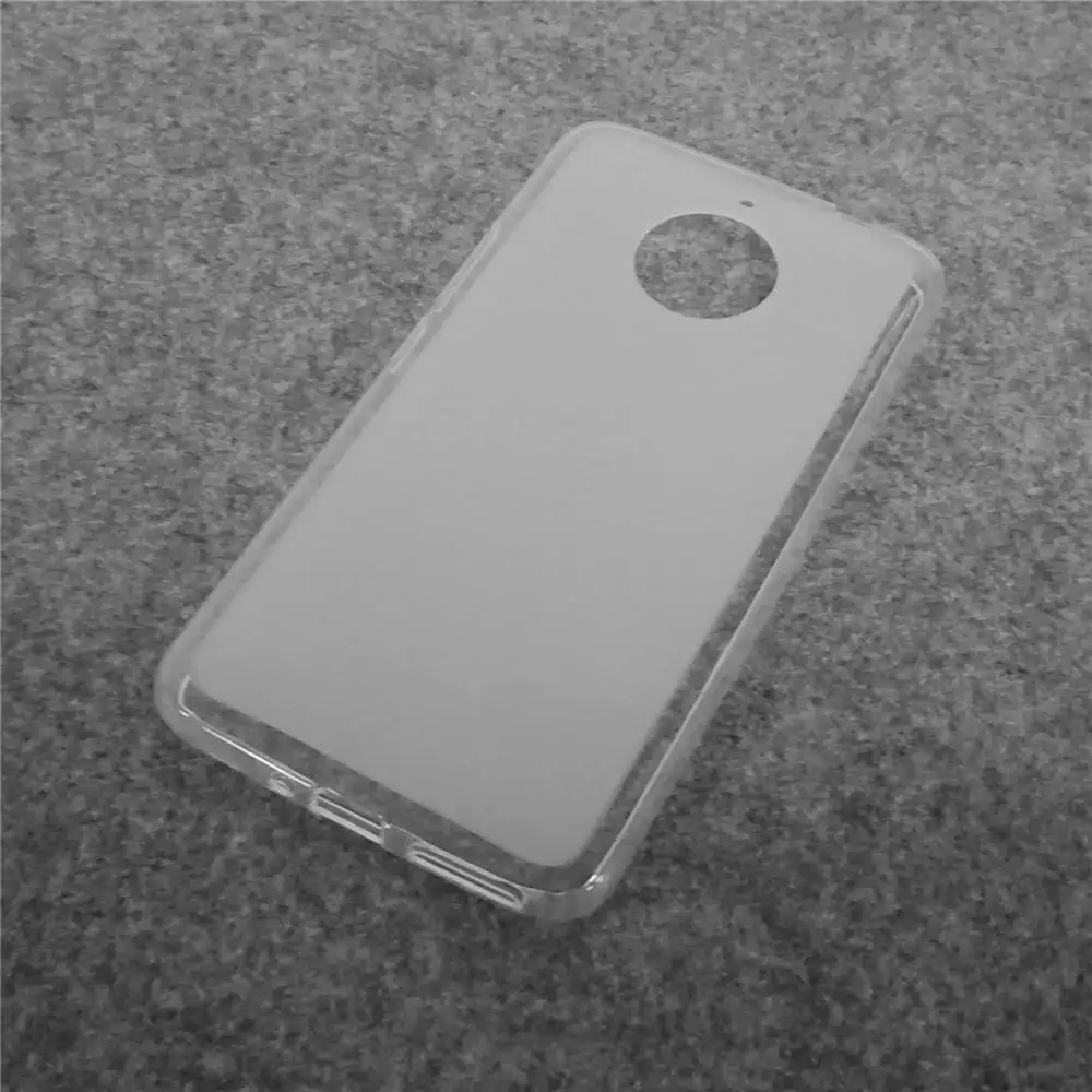 Для Motorola Moto E4 Plus чехол 5," силиконовый мягкий ТПУ чехол для Moto E4 Plus чехол для Motorola Moto E Plus(4th Gen.) Coque - Цвет: Clear TPU