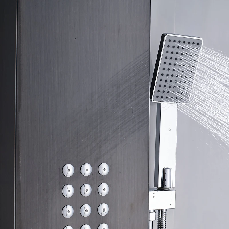 Насадка для душа с бронзовым водопадом и ручной душевой кран | Обустройство дома