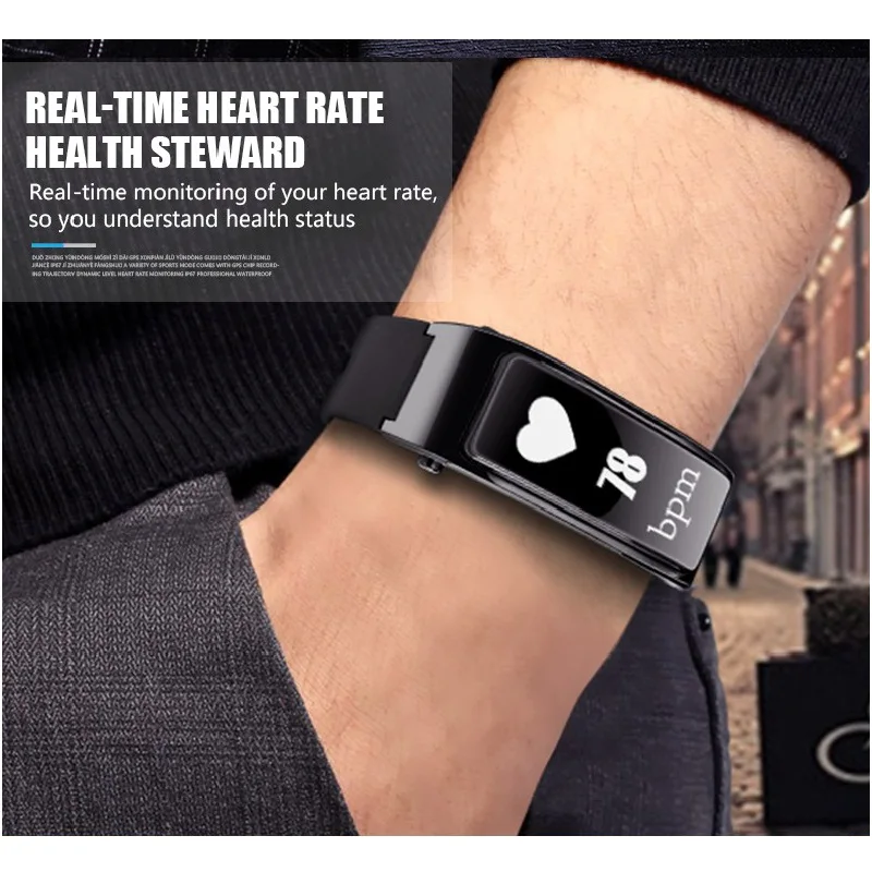 Y3 Bluetooth гарнитуры Smart Talk Band фитнес браслет пульсометр D.W.L Трекер Активности