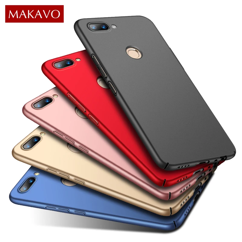 MAKAVO для Huawei Nova 2 чехол 360 полная защита Матовый Fundas жесткий пластиковый тонкий Plus