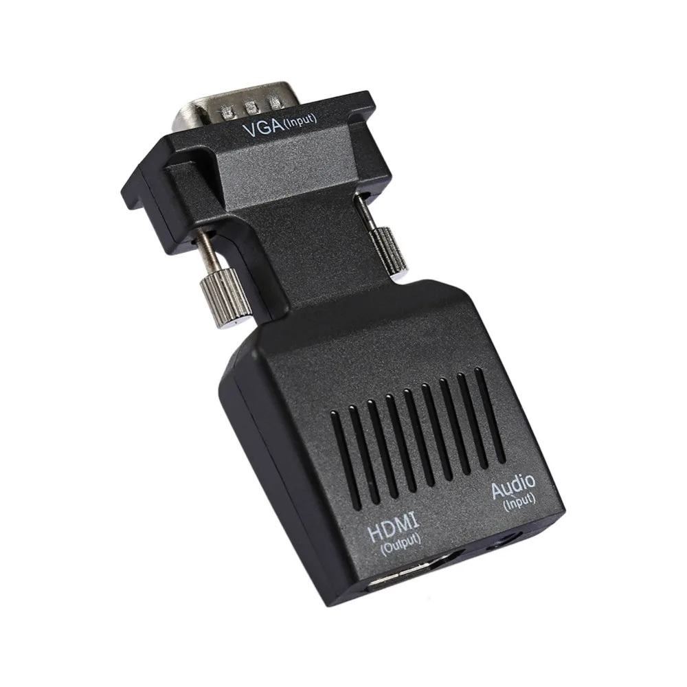 1080P VGA Мужской вход в HDMI Женский Выход конвертер адаптер для ПК ноутбук видео ТВ