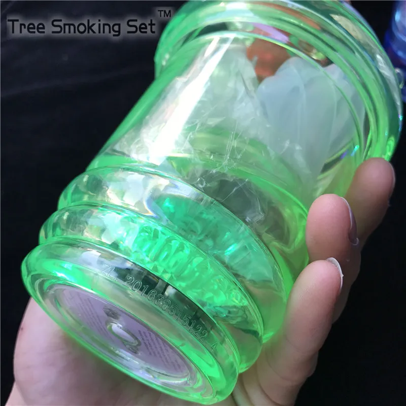 Женская курительная трубка прозрачная мини для кальяна пластиковая