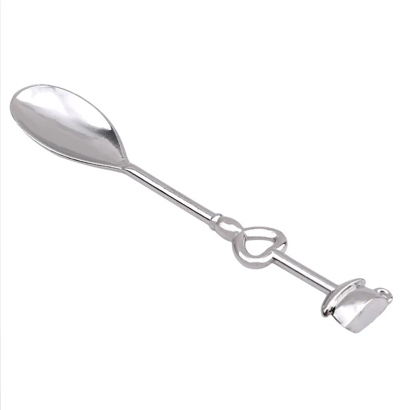 2 шт. в форме сердца любовь кофе мерная чайная ложка Свадебный Любовник подарок