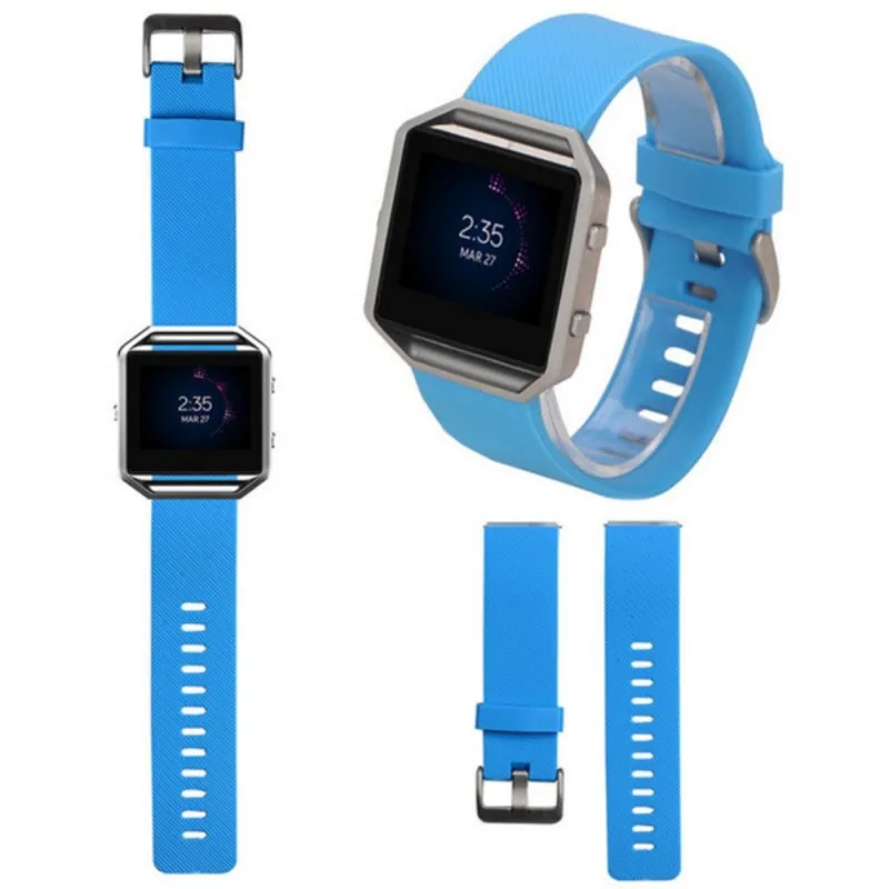 Новый силиконовый резиновый сменный ремешок для часов Fitbit Blaze | Наручные часы