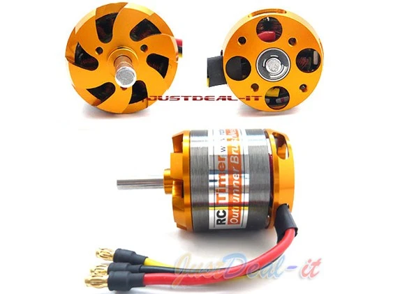 RCTimer BC3542 3542 1000KV 1250KV 1450KV Outrunner бесщеточный мотор 5 0 мм вал для радиоуправляемого