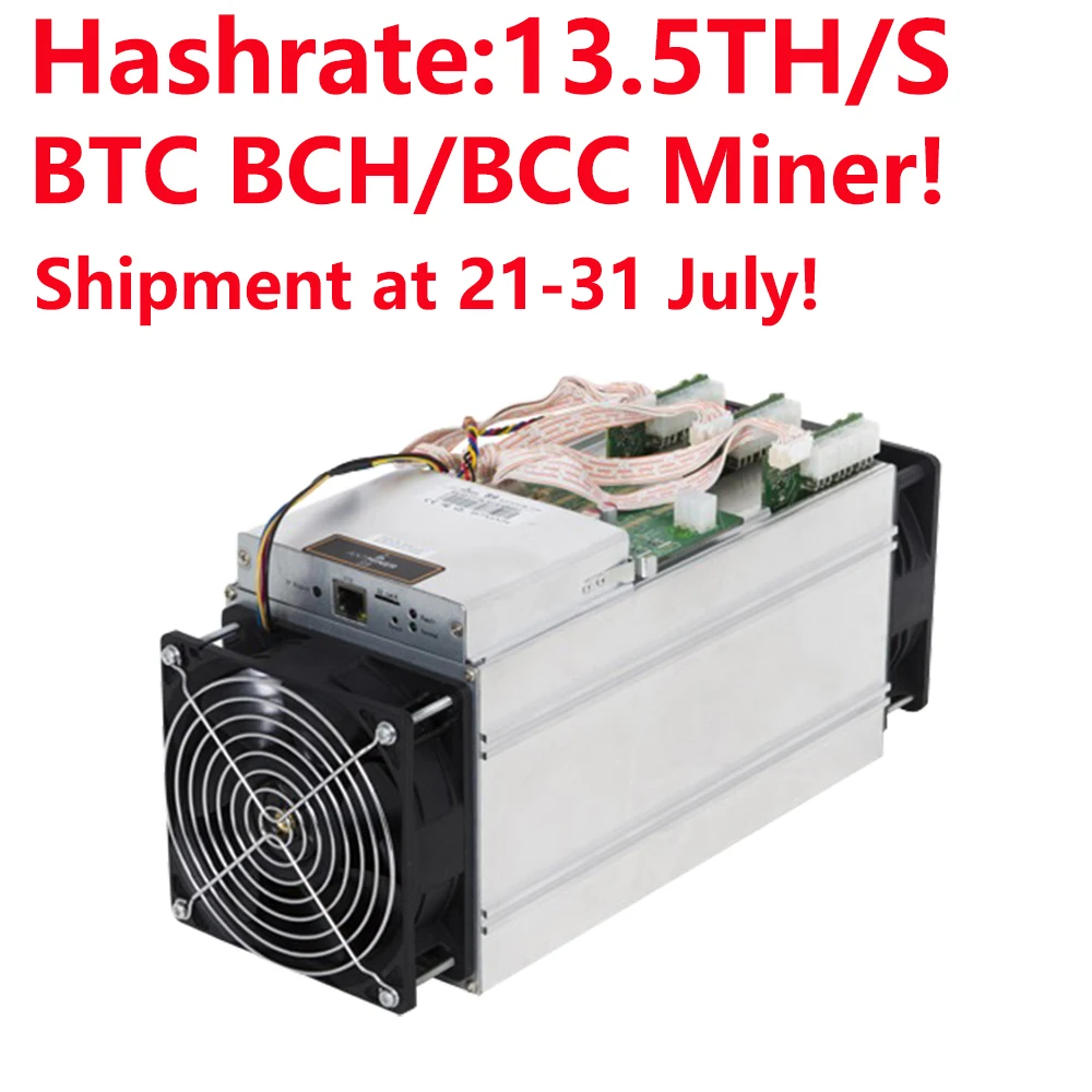 BTC BCH/BCC ШАХТЕРА! Bitmain Antminer S9i 13.5 Bitcoin Miner 13.5TH/S Asic шахтер 16nm Btc APW3 + источника питания не