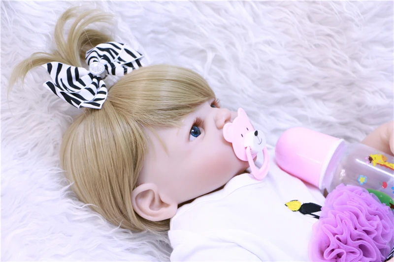Силиконовая кукла реборн для новорожденных 55 см|reborn girl|silicone rebornfull body silicone reborns |