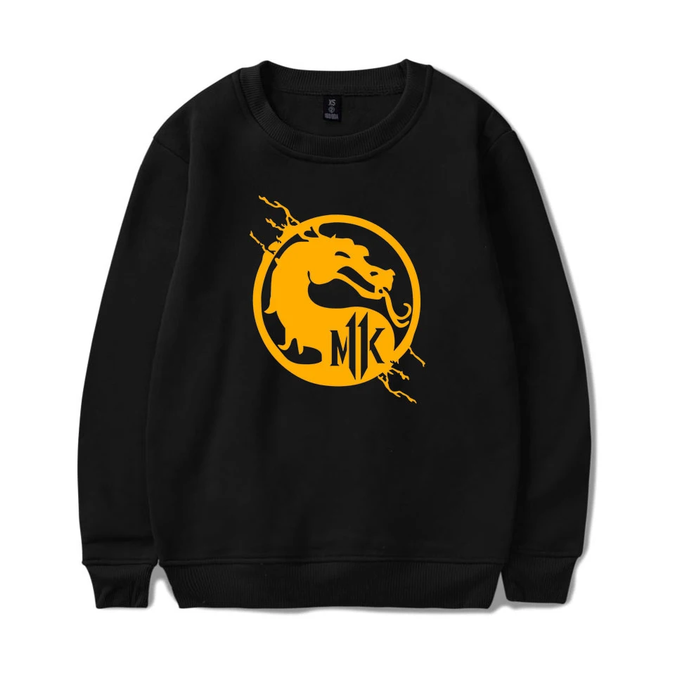 Mortal Kombat 11 игровая толстовка с капюшоном героями мультфильмов для женщин и мужчин