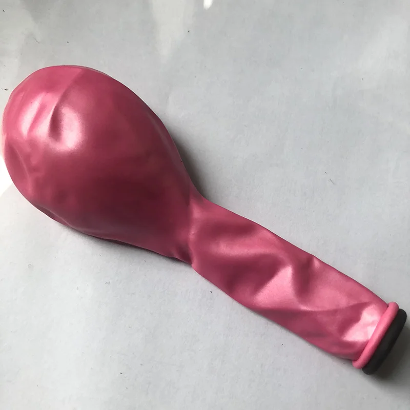 pink Воздушные шары из блестящего металла из латекса с жемчужинами 10& wot толстые Хромированные Металлические цвета надувные воздушные шары надувные шары вечерние Decora - Цвет: pink