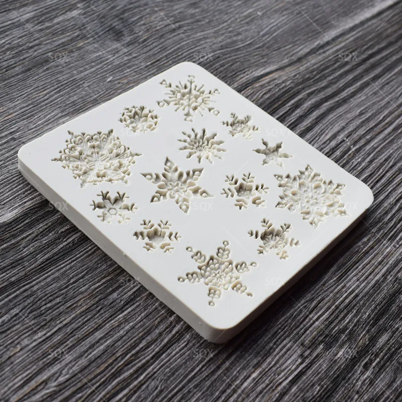 Высокое Качество Зимние Форма для выпечки тортов с помадной начинкой