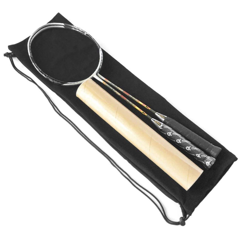 Badminton Racquet Cover Bag Soft Fleece Storage Bag Case for Badminton Racket Bag Indoor Outdoor Sports Training