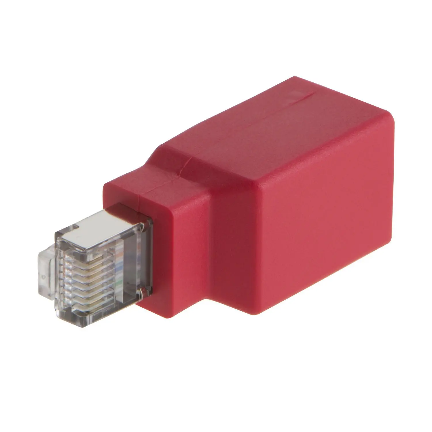 Jorinдо Cat6/Cat5e Ethernet RJ45 адаптер кроссовера для подключения 2 компьютеров со