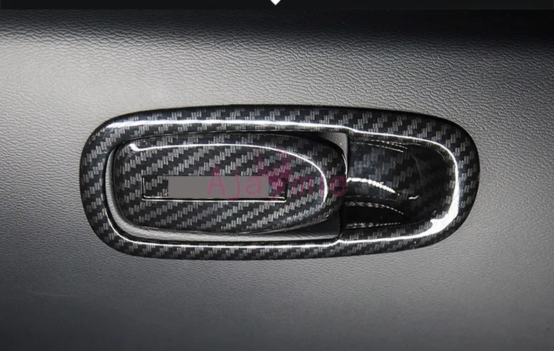 Для Volvo XC60 2018 внутренняя коробка для хранения перчаток из углеродного волокна с