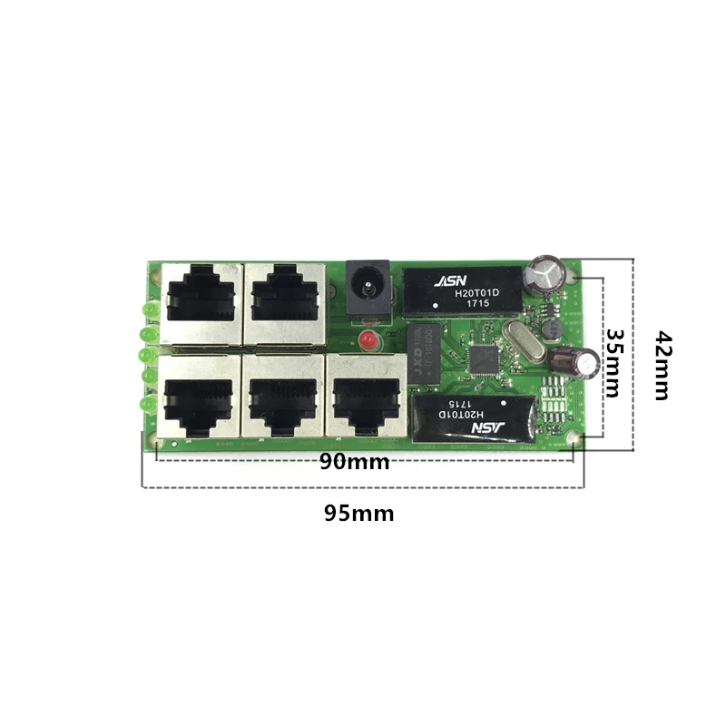 OEM Прямая поставка с завода mini fast 10 / 100 Мбит/с 5 портовый Ethernet сетевой концентратор
