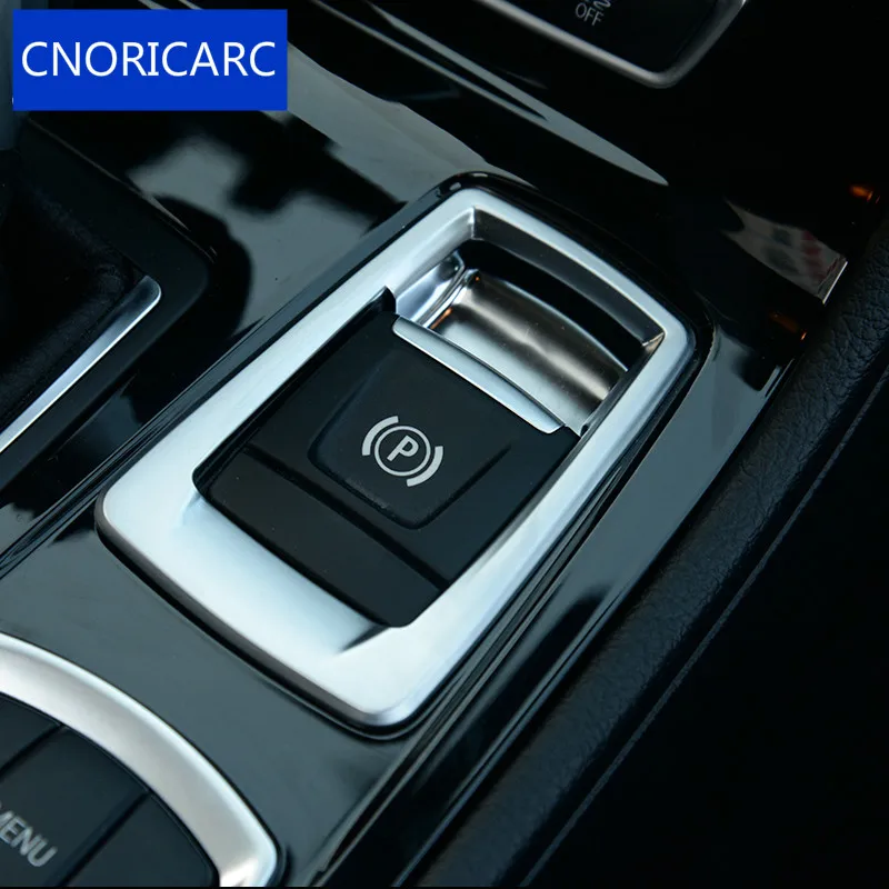 CNORICARC хромированные ABS электронные ручные тормоза P Файл украшения рамка наклейки