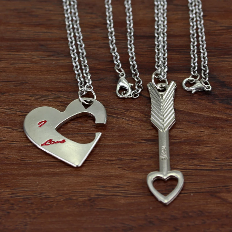 Ожерелья и подвески для влюбленных пар ожерелья-цепочки свадебные вечерние