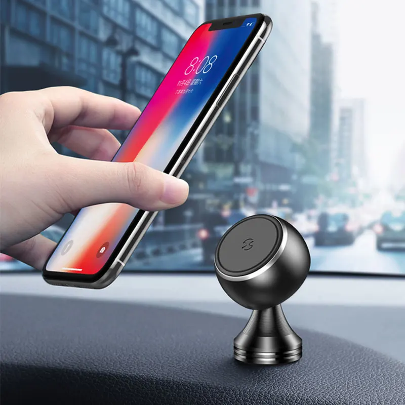 Магнитная Автомобильная Подставка для телефона XUNDD для iphone 7 Plus samsung s10 xiaomi Универсальный держатель с креплением на вентиляционное отверстие металлическая подставка для телефона