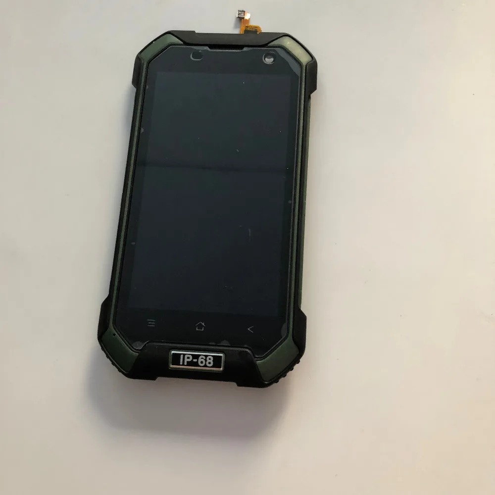 ЖК экран б/у + сенсорный рамка зарядная плата с USB разъемом для Blackview BV6000S 4 7 дюйма HD