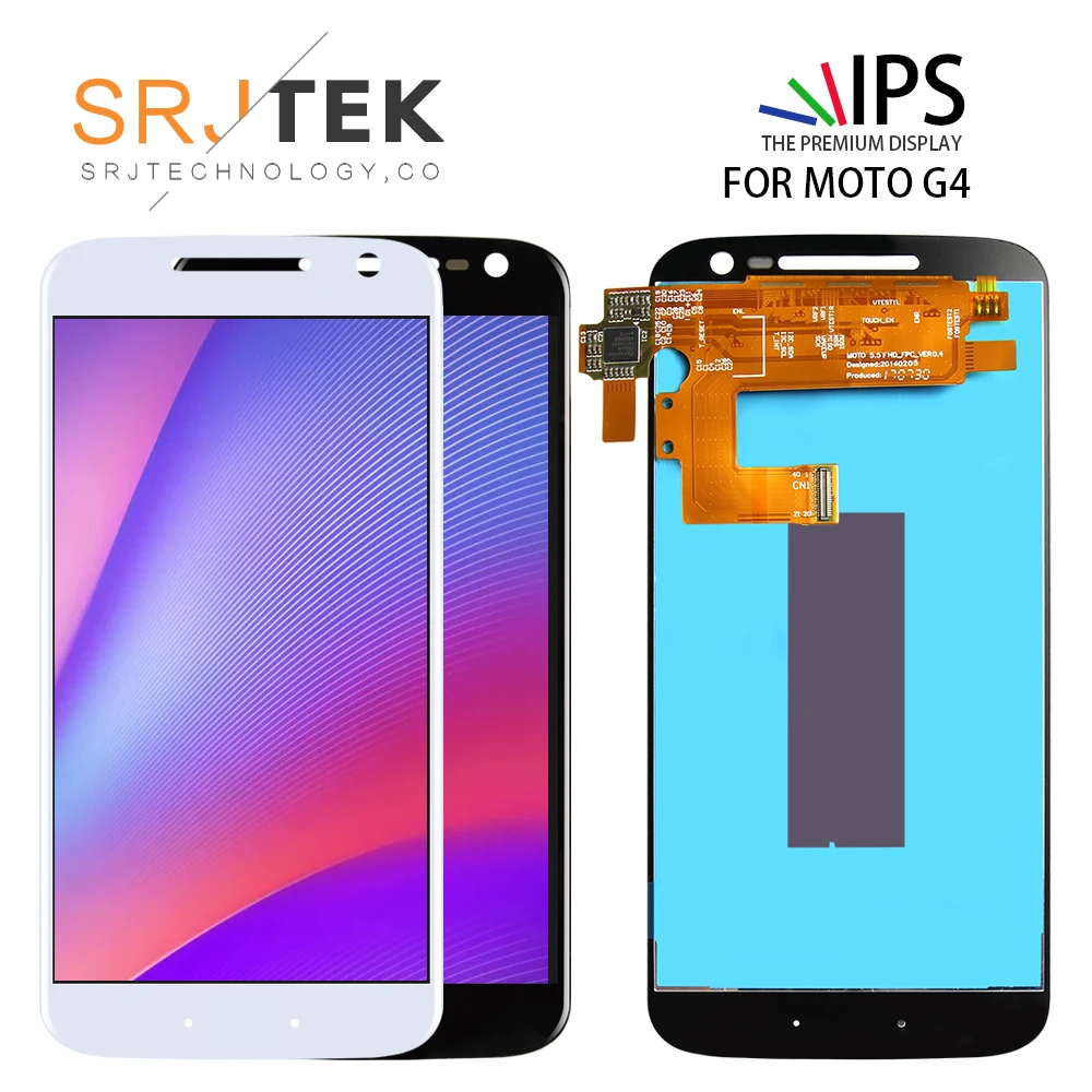 Оригинальный ЖК дисплей для Motorola Moto G4 сенсорный экран дигитайзер сборка Замена
