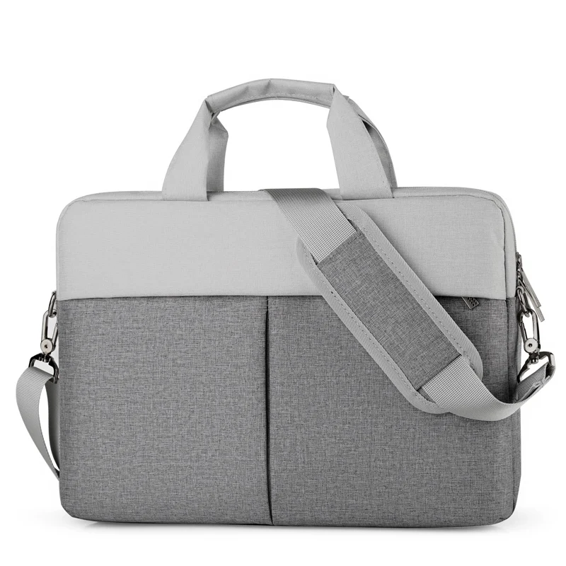 Серый Fashion women Laptop Sleeve Case Bag for Macbook Air 11 Air 13 Pro 13 Pro 15'' inch Notebook Handbag14" 13.3"14.1"15.4"15.6 - Цвет: Серый
