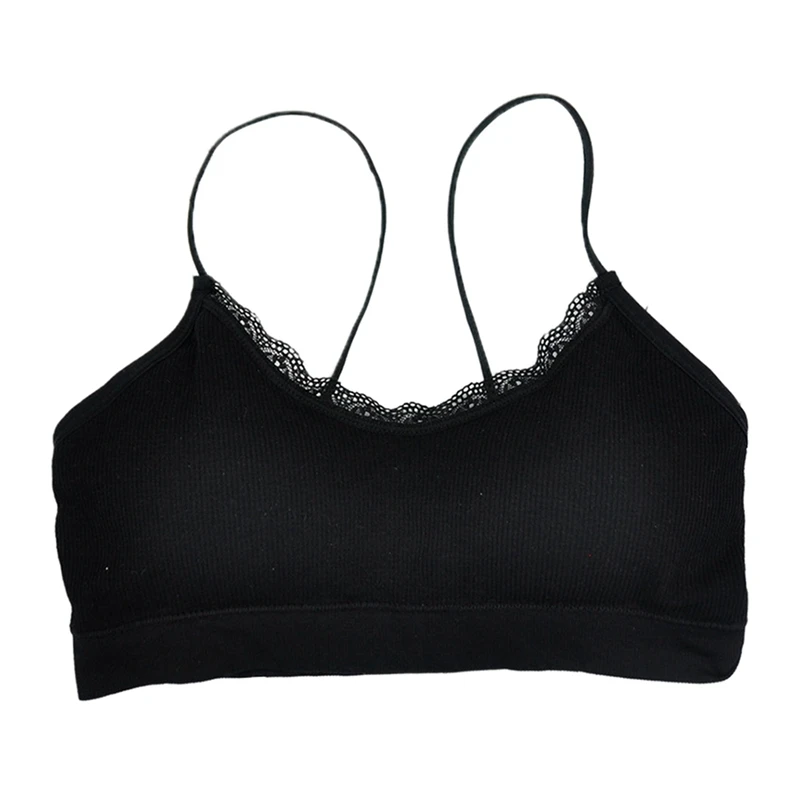 Женские укороченные топы Camisole Camis однотонное нижнее белье женские хлопковый