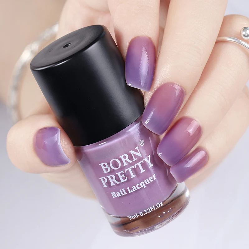 Лак для ногтей BORN PRETTY меняющий цвет 9 мл отшелушивается Термальный