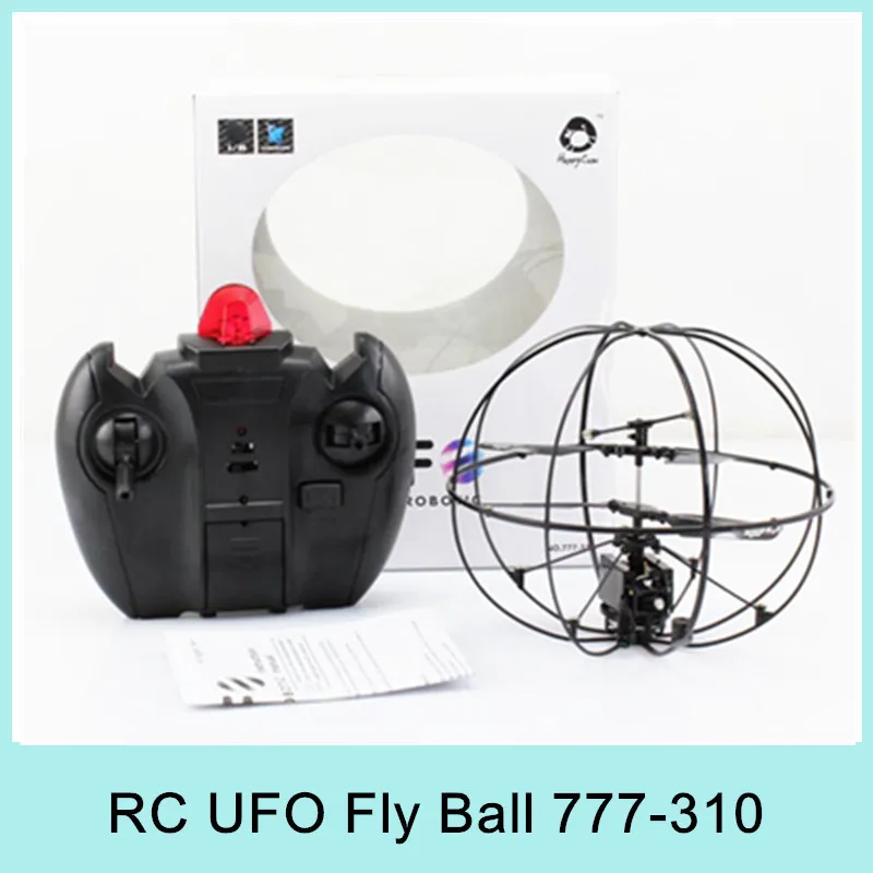 2CH Gyro RC Mini Helicopter UFO Aircraft Remote Control Fly Ball 360 Degree Rotation 777 310 Happycow New Arrival 2014|control leds|ball memorialball