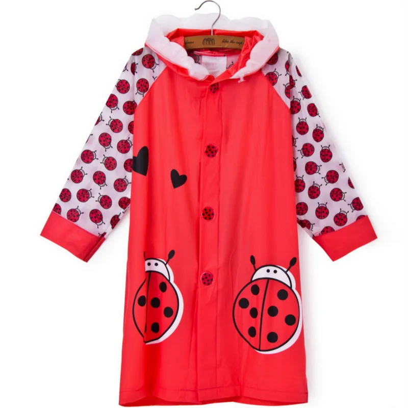 Для женщин Водонепроницаемый плащ детский мультфильм дети Обувь для девочек