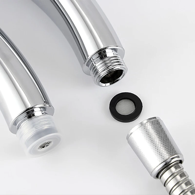300-hole booster shower Electroplated High Pressure Hand Shower Bathroom Head Multi-functional Water Saving | Дом и сад