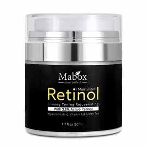 Mabox 50 мл Retinol 2.5% увлажнитель для лица крем с гиалуроновой кислотой антивозрастной удаление морщин Витамин Е коллаген гладкое Отбеливание Крем