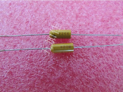 Оригинальный новый 100% осевой танталовый конденсатор 20V22UF TAC226K020P06 аудио уровень